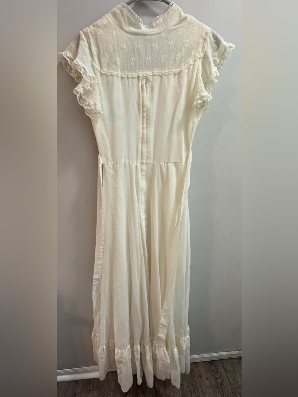 Gunne Sax Lace Maxi Dress - Picture 4 of 7